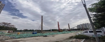 萬科紫薇苑學校項目基坑支護及樁基礎工程2022.2.28-3.6施工剪影